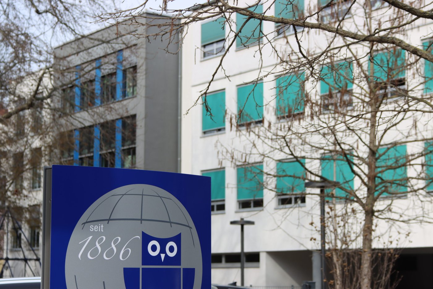 Die heutige Anna-Schmidt-Schule in Frankfurt